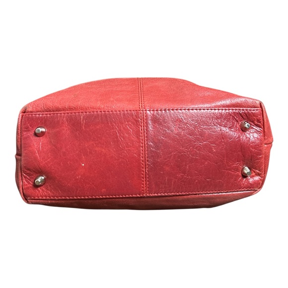 Hobo International Red Leather Shoulder Bag - Picture 3 of 11